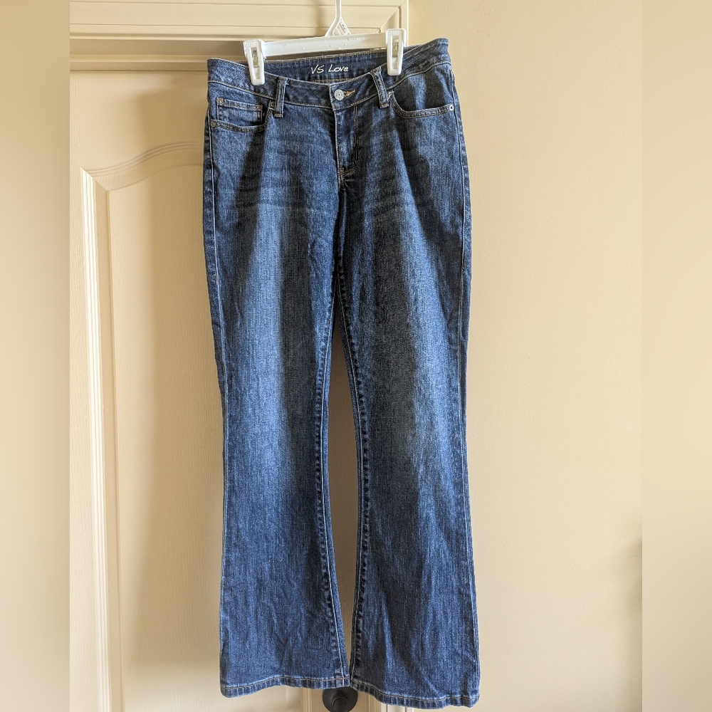 Love Women's Blue Boot Cut Jeans